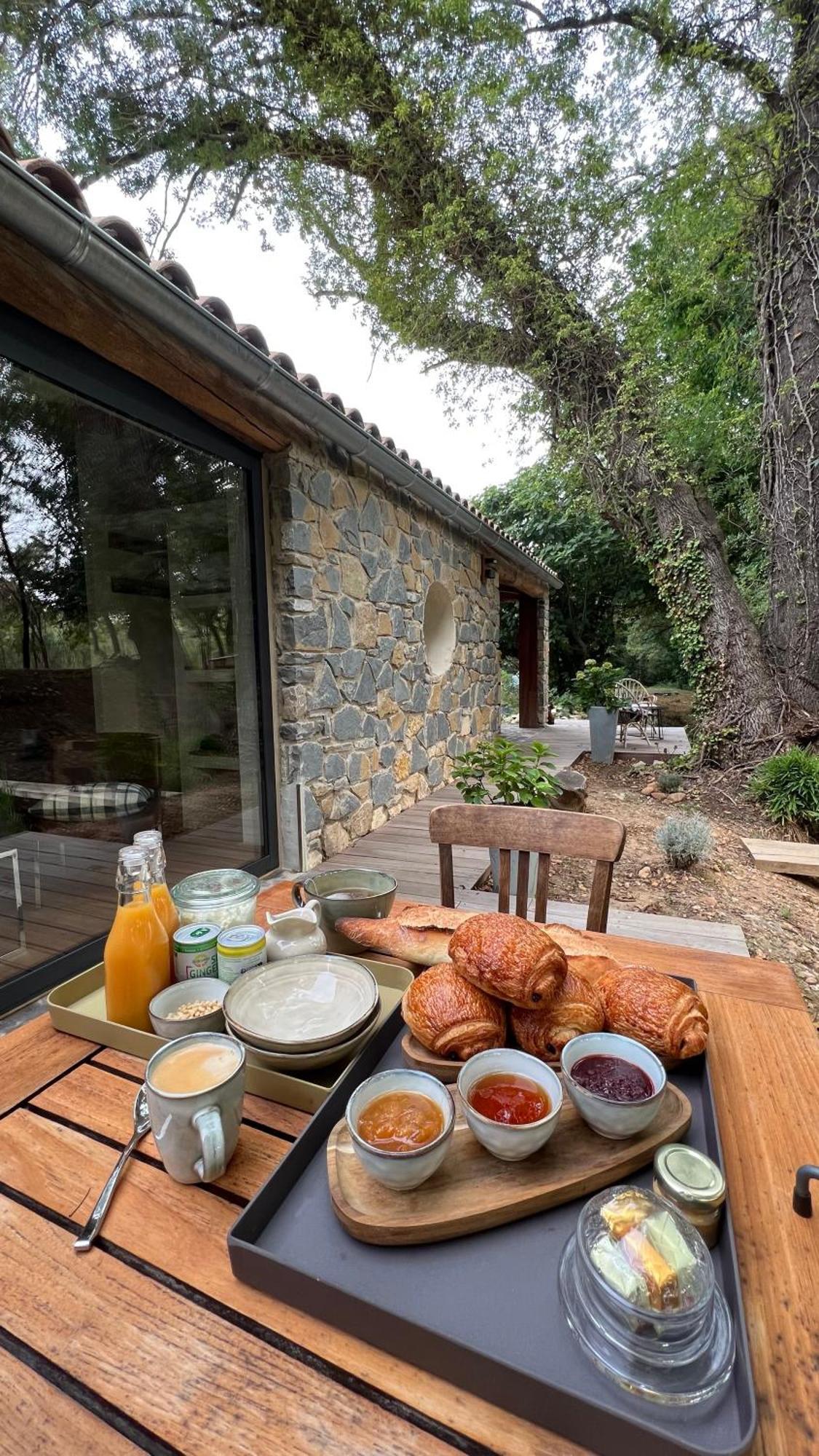 Bouillargues Boisbolchet Ecolodge-Spa מראה חיצוני תמונה